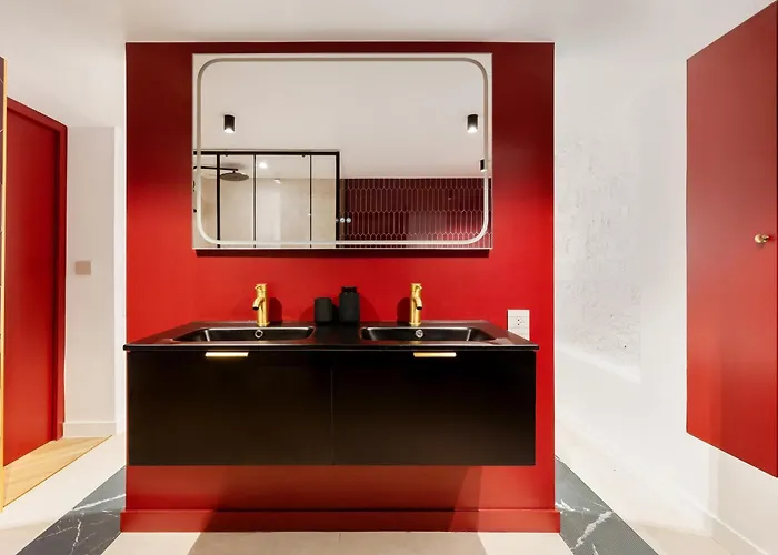 Duplex Prestige Avec Billard Et Baignoire 아파트